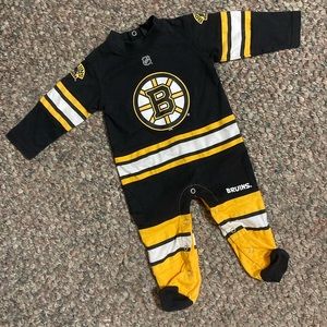 Boston Bruins bodysuit. 6 months